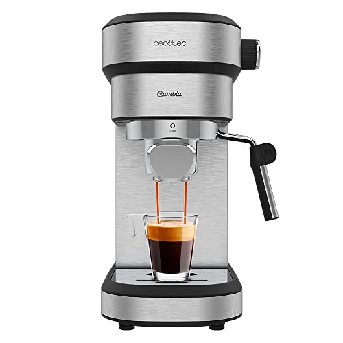 Analyse et avis sur la cafetière expresso Cecotec Cafelizzia 790 Steel Duo 1 Cecotec Cafetière Expresso Cafelizzia 790 Steel Duo. 1350 W, Espressos et Cappuccinos, Thermoblock, 20 Bars, Mode Auto 1-2 Cafés, Buse Vapeur Orientable, Accessoire Filtre pour Capsules