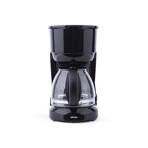 Analyse et avis sur la cafetière électrique Livoo - 750 ml, 600W, maintien au chaud, carafe en verre 1 Livoo - Cafetière électrique – 750 ml, 600W, maintien au chaud, carafe en verre